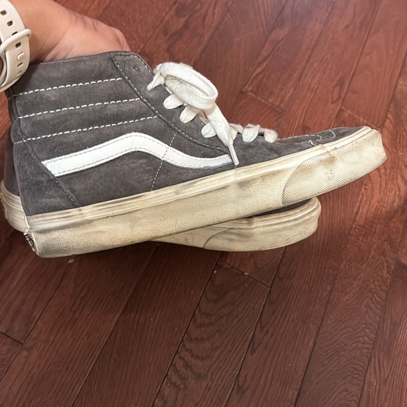 Vans Pewter Gray High-Top Sneakers Women’s Size:‎ 8.5 - Picture 6 of 7